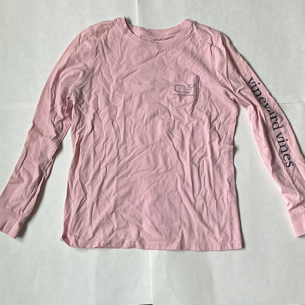 Vineyard Vines Women’s Light Pink Long Sleeve Tee